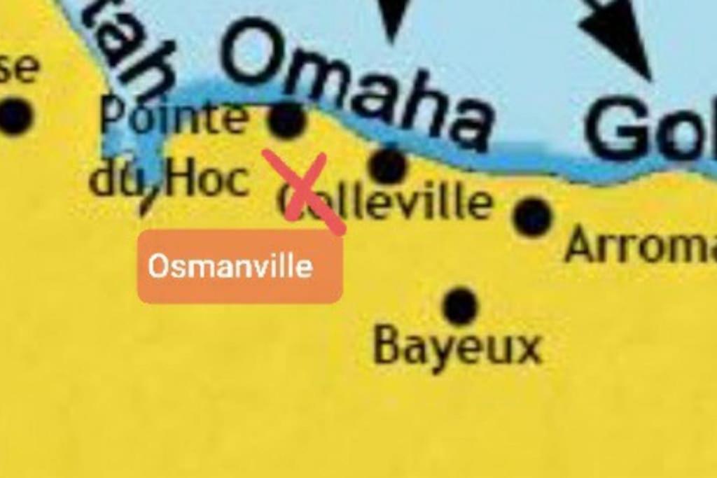 Loft Proche Des Plages Et Sites Du Debarquement Osmanville Esterno foto